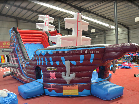 Ex-commercial gonflable pirate Slide Slide d'eau pour le plaisir 8,6x4m ou taille personnalisée