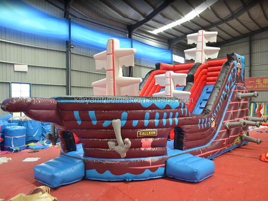 Ex-commercial gonflable pirate Slide Slide d'eau pour le plaisir 8,6x4m ou taille personnalisée