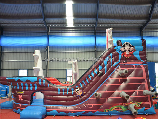 Ex-commercial gonflable pirate Slide Slide d'eau pour le plaisir 8,6x4m ou taille personnalisée
