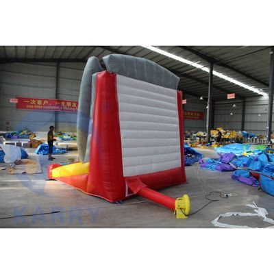 Jeu de sport gonflable orange personnalisé pour le carnaval en famille