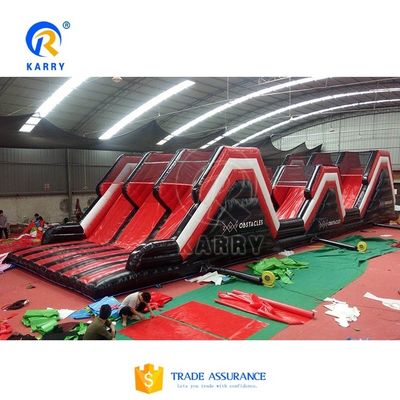 Challenge Race Bounce House 5K gonflable équipement de course d'obstacles pour adultes