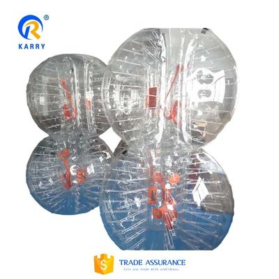 Caractéristiques Portable Ballon de hamster de taille humaine TPU Ballon gonflable à bulles Zorb pour le bowling