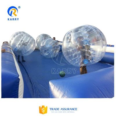 Caractéristiques Portable Ballon de hamster de taille humaine TPU Ballon gonflable à bulles Zorb pour le bowling