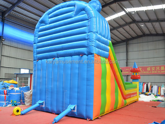 Commercial 29ft sautant Mickey Park gonflable bouncer glisser pour les affaires de location de fête