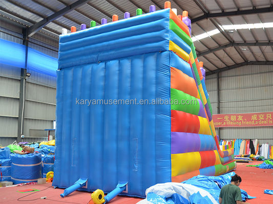 Bloc de construction gonflable de 2 voies de 19 pieds de large pour enfants