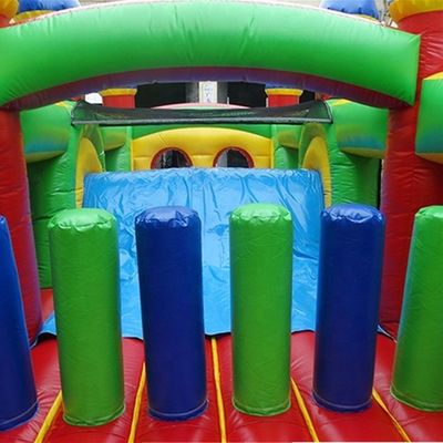 Portable 68ft gonflable sautant bouncer château obstacle pour enfants et adultes avec souffleur