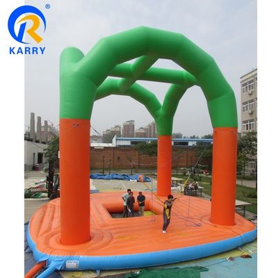 Logo personnalisé imprimé Jumper de trampoline gonflable pour enfants et adultes