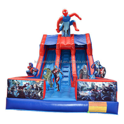 Glissière gonflable pour les enfants Jeu Commercial PVC Glissière gonflable pour sauter en plein air