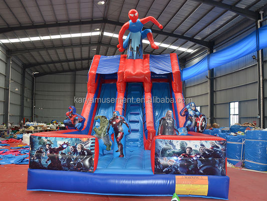 Glissière gonflable pour les enfants Jeu Commercial PVC Glissière gonflable pour sauter en plein air