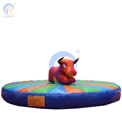 Commercial Bouncy Mechanical Rodeo Bull Riding Machine gonflable pour les adultes