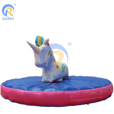 Commercial Bouncy Mechanical Rodeo Bull Riding Machine gonflable pour les adultes
