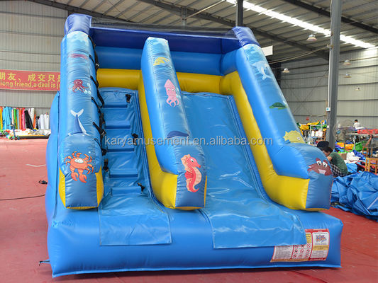 Glissière gonflable personnalisée pour les occasions commerciales 5-10 passagers