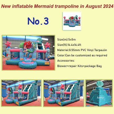 Château gonflable pour enfants unisexe
