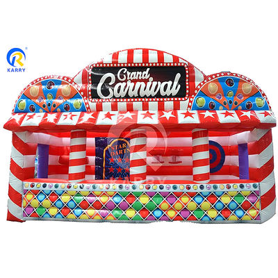 Caractéristiques PORTABLE Carnaval gonflable pour le parc d'attractions Jeu de sport interactif