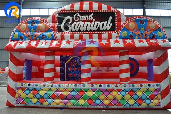 Caractéristiques PORTABLE Carnaval gonflable pour le parc d'attractions Jeu de sport interactif