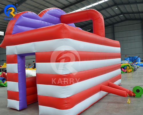 Caractéristiques PORTABLE Carnaval gonflable pour le parc d'attractions Jeu de sport interactif