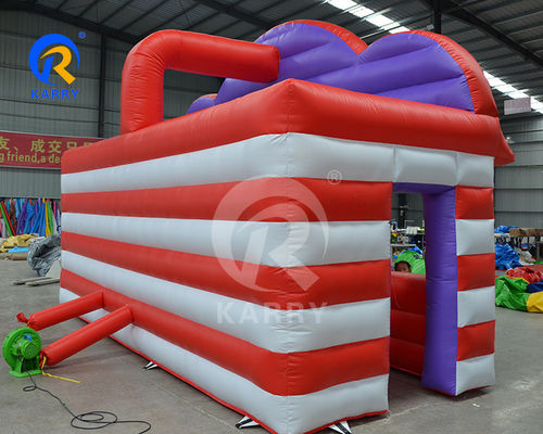 Tente gonflable pour les jeux et les fêtes avec 4 en 1 table de jeux et matériel en PVC