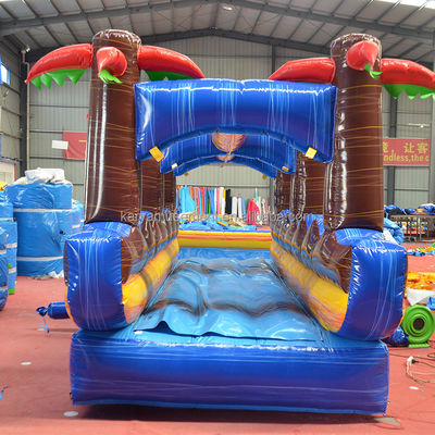 Obstacle de piste gonflable intérieur avec impression numérique HD et protection de l'impression