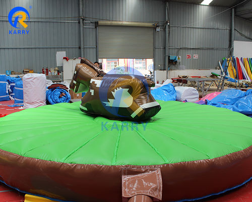 Fous jeux de lutte contre les taureaux gonflables mécaniques pour adultes Rodeo