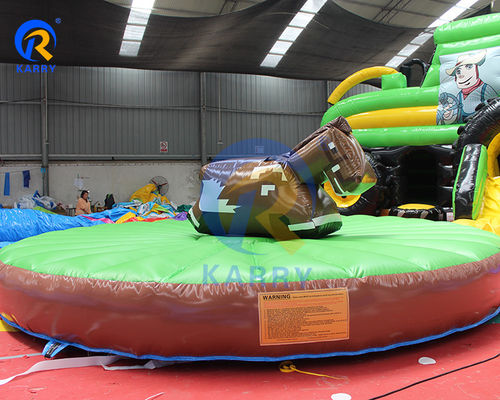 Fous jeux de lutte contre les taureaux gonflables mécaniques pour adultes Rodeo