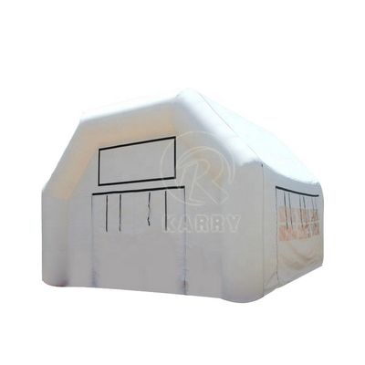 Tente gonflable blanche grande tente de luxe pour les fêtes d'affaires location et événements