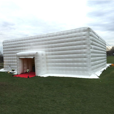 Tente gonflable blanche grande tente de luxe pour les fêtes d'affaires location et événements