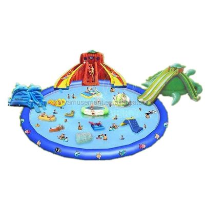 Conception d'un toboggan et d'une piscine gonflables durables pour le divertissement des enfants