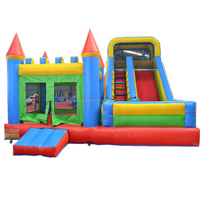 Caractéristiques PORTABLE PVC Rouge N Bleu Château gonflable avec piscine N Slide Bouncer