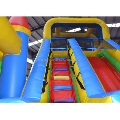 Caractéristiques PORTABLE PVC Rouge N Bleu Château gonflable avec piscine N Slide Bouncer