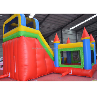 Caractéristiques PORTABLE PVC Rouge N Bleu Château gonflable avec piscine N Slide Bouncer
