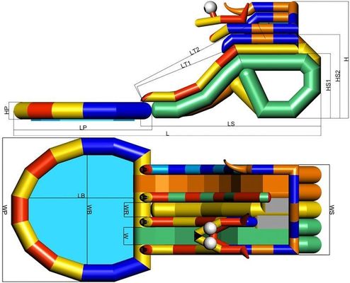 0Piscine gonflable pour les activités aquatiques pour enfants