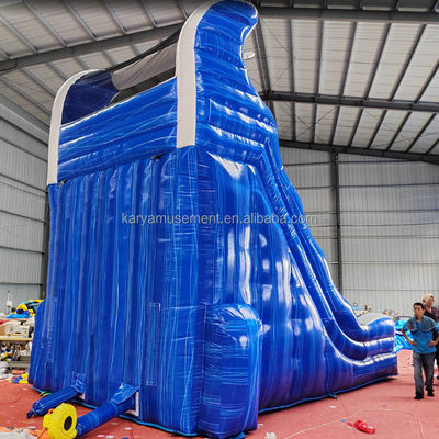 Parc aquatique gonflable de petite taille avec double glissement N glissement Entretien en eau intérieur et extérieur