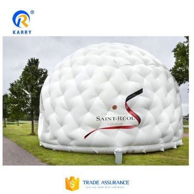 Publicité Tente gonflable imperméable Tente de garage durable pour les aventures de camping