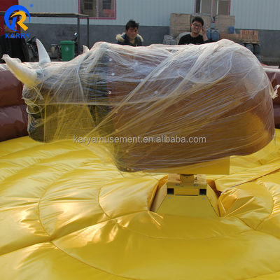 Location et vente Portable gonflable mécanique Rodeo Bull Ride Jeu avec des caractéristiques chaudes