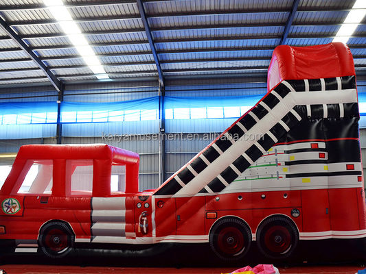 Impression numérique Populaire Red Fire Truck Slide sec ou humide pour enfants et adultes