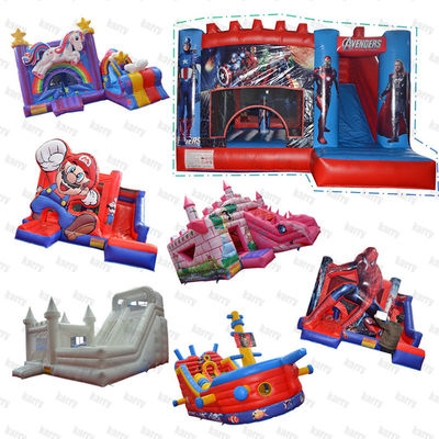 Personnalisez le château gonflable avec une collection de diapositives