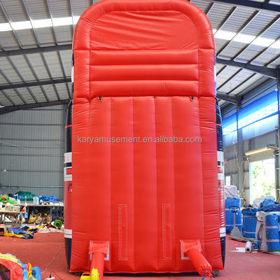Impression numérique Populaire Red Fire Truck Slide sec ou humide pour enfants et adultes