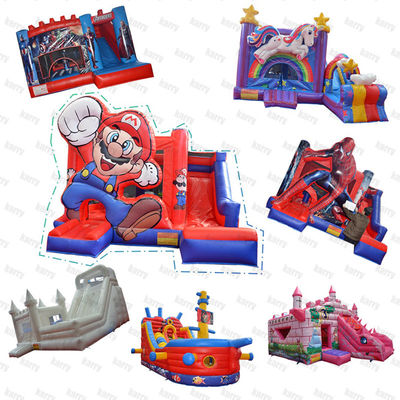 Personnalisez le château gonflable avec une collection de diapositives