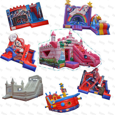 Personnalisez le château gonflable avec une collection de diapositives