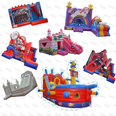 Personnalisez le château gonflable avec une collection de diapositives