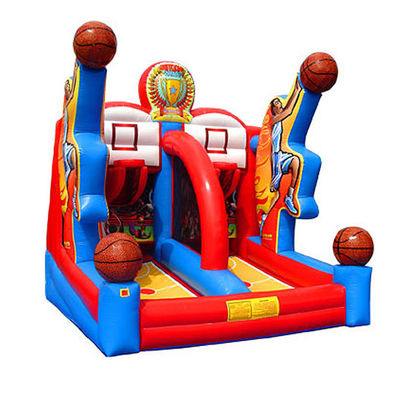 Unisexe Platon PVC 0,55 mm gonflable Interactif jeu de tir Stars Basketball Sport
