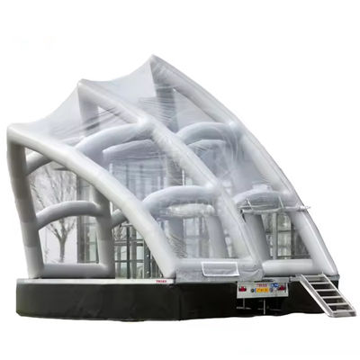 Tente gonflable extérieure à l'opéra de Sydney avec design blanc et accessoires inclus