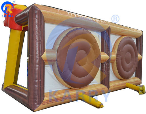 Platon PVC 0,55 mm Tarpaulin Débloquez votre côté compétitif avec ce jeu de lancer de hache