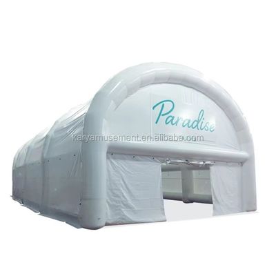 Tente d'abri gonflable en PVC pour événements en extérieur