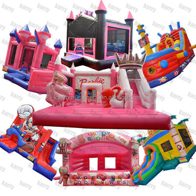Blower inclus Jeux gonflables pour enfants en plein air Pikachu Glisse de château gonflable gonflable