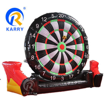 4.5m Interactif sur gonflables football Dart Boards pour les enfants et les adultes Couleur personnalisée