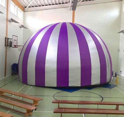 Tente de dôme de planétarium gonflable portable de 5 m pour la projection scolaire et le terrain de jeu en plein air