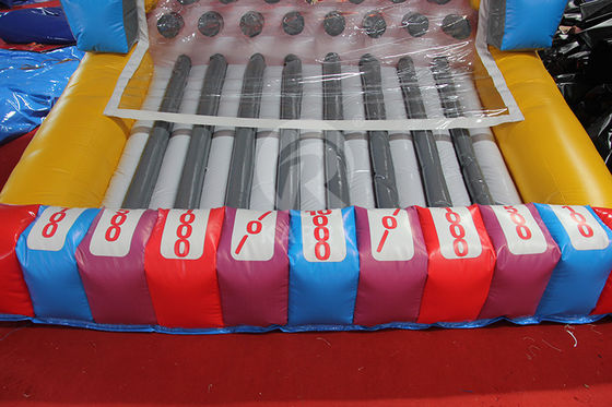 Logo personnalisé imprimé jeu de carnaval gonflable Plinko avec matériel de PVC de mer personnalisé