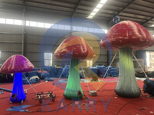 LED Fun Mushroom pour les festivals et les cérémonies 5m ou en PVC sur mesure