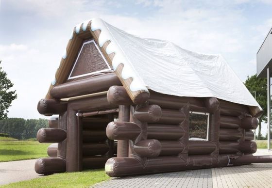 Tente gonflable à cabine certifiée EN14960 pour enfants Tente de camouflage du château gonflable